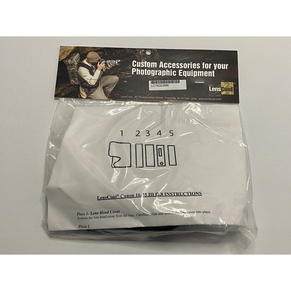 LensCoat Neoprene Cover for Canon 16-35 III F2.8 Realtree Camo